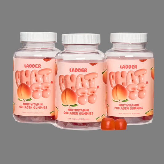 Ladder Phat Ass Multivitamin Collagen Gummies [Dairy Free, Gluten Free, Non-Gmo]